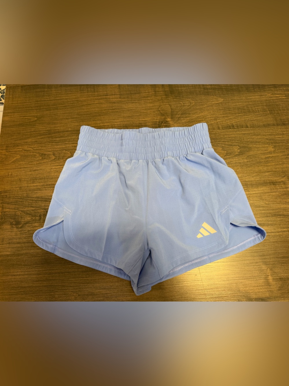 adidas Light Blue Women's Athletic Shorts NWT
